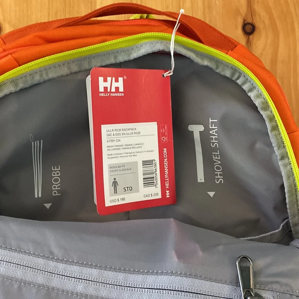 ⛷️NWT: HELLY HANSEN - Ski Backpack - Picture 7 of 14